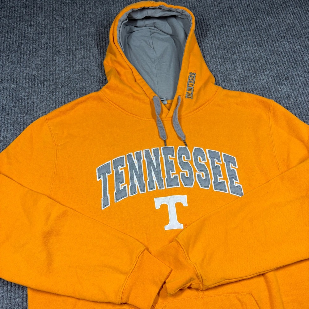 Stadium Athletics Hoodie Mens L Tennessee Volunteers Orange NCAA Sweatshirt